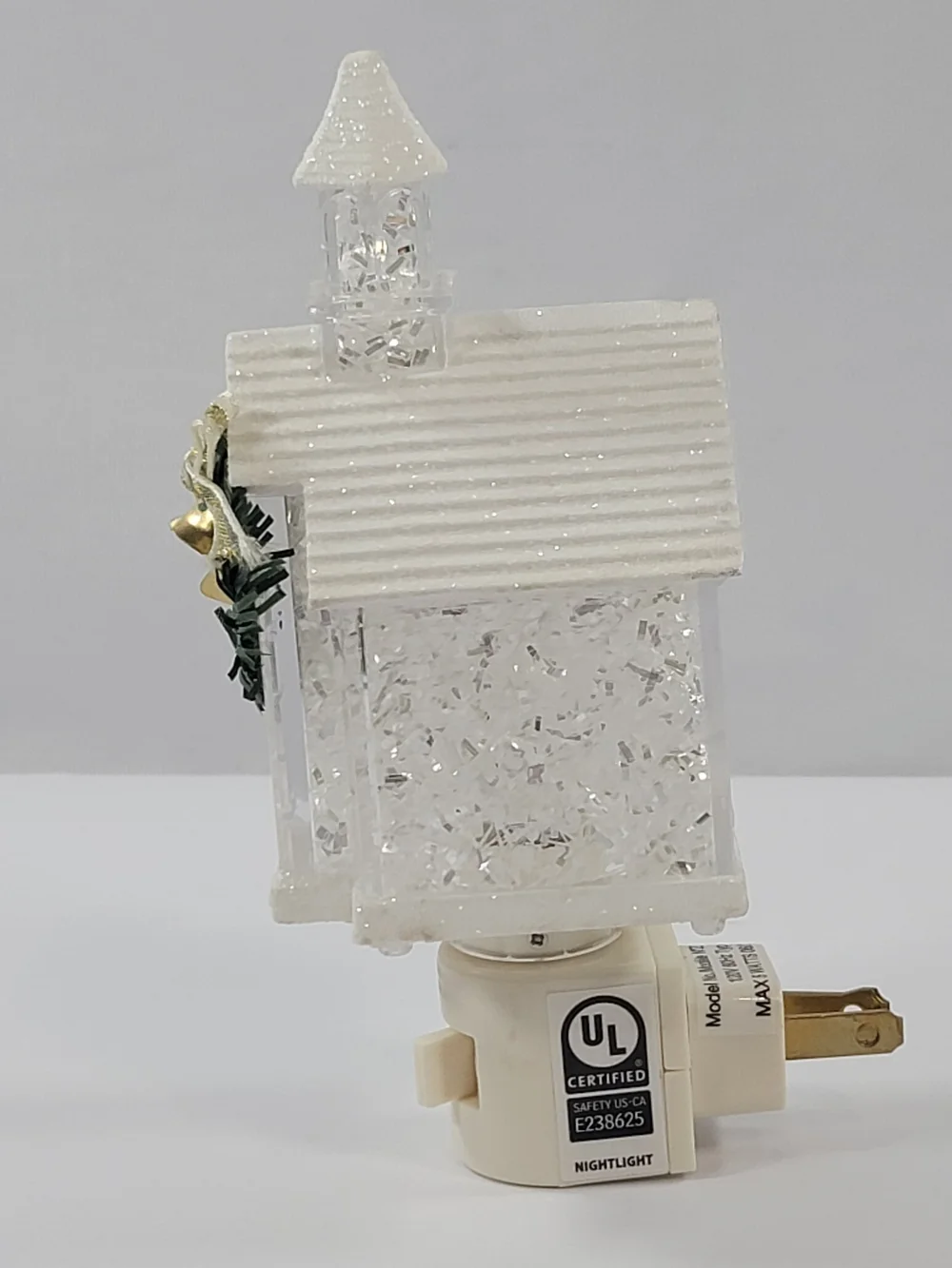 Christmas Church Wall Plug Nightlight